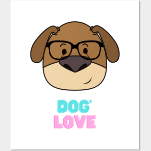 Love dog Posters and Art